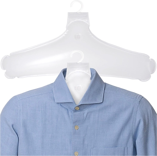 Nafukljivi potovalni obešalniki za oblačila, 2 kosa