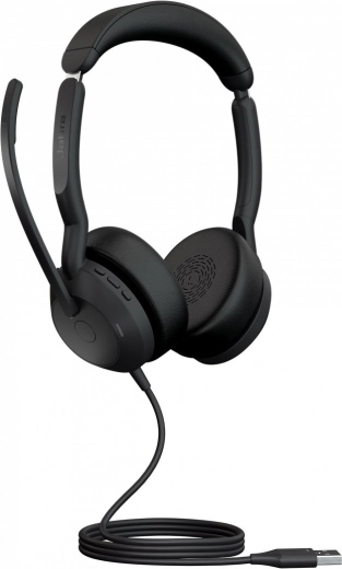 Jabra Evolve2 50 USB‑A UC stereo slušalke z mikrofonom
