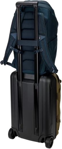Convenient travel with a suitcase
