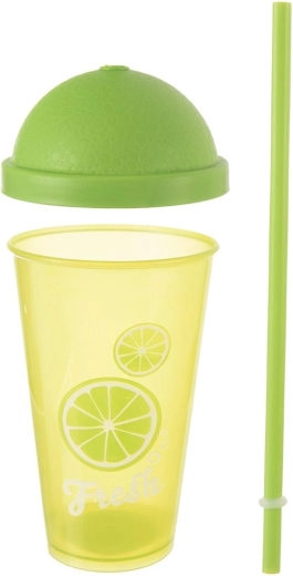 Lahek in odporen plast z citrusnim dizajnom