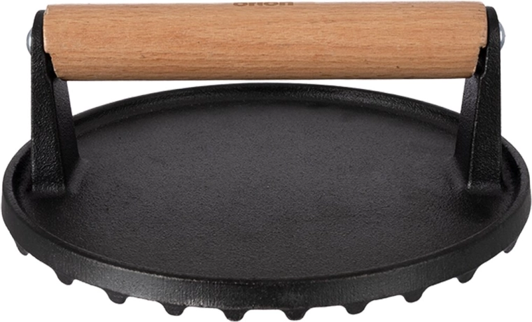 Orion cast iron burger press 17.5 cm