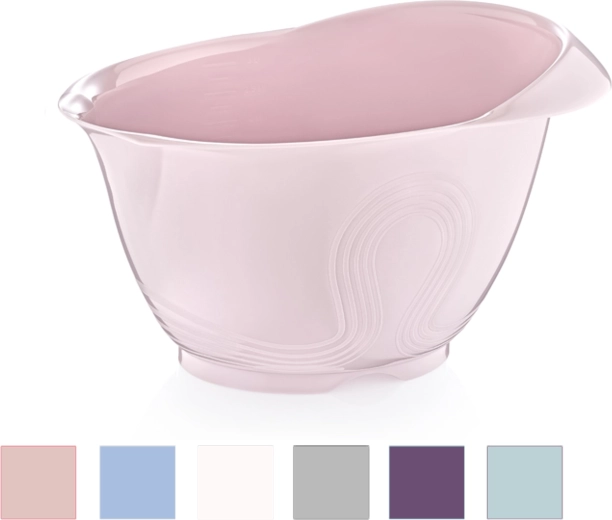 Ovalna mešalna skleda 4 l z ročajem in ustjem