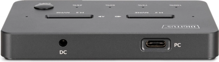 Dve reži za M.2 NVMe do 2× 4 TB