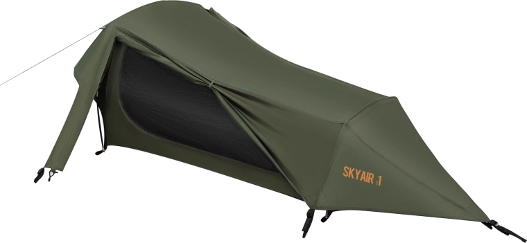 Lahak enoplaščni šotor NILS CAMP Skyair 1 zelen