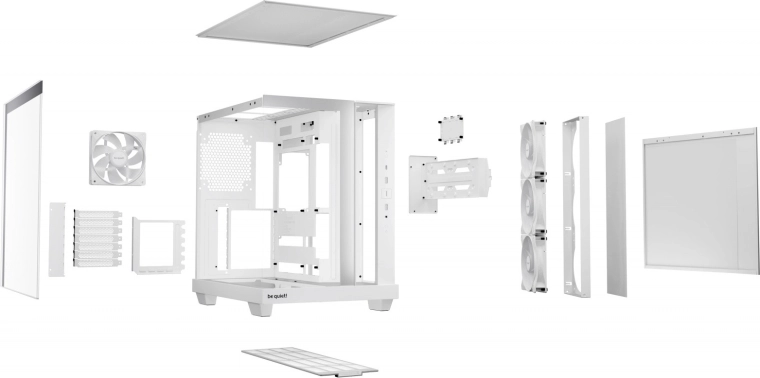 Modularen prostor in podpora ploščam z back‑connectorji