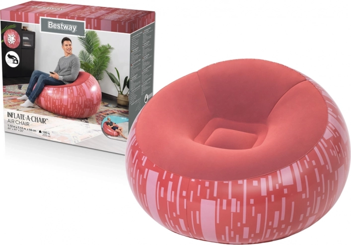 Napihljiv naslanjač Bestway rdeč