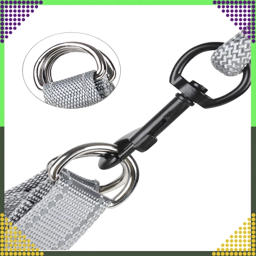 Varno pripenjanje z dvojnimi D-obročki