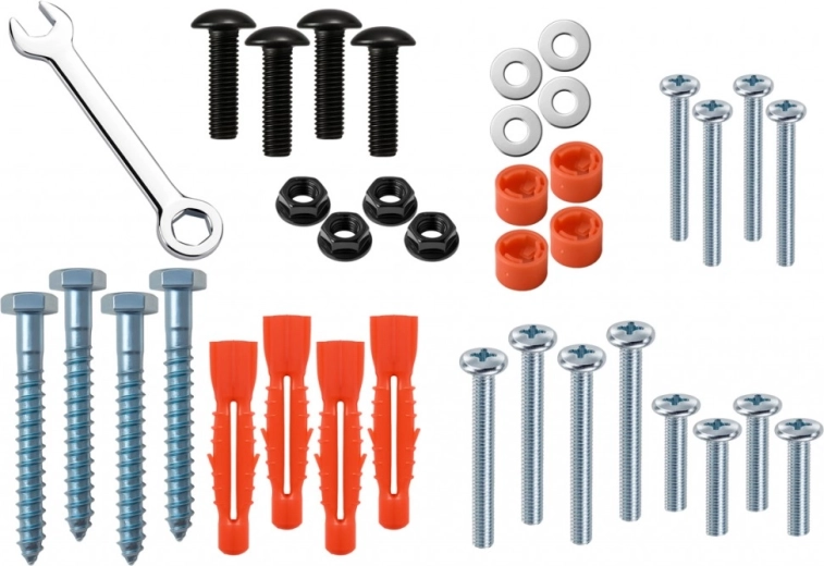 Popoln montažni komplet v paketu