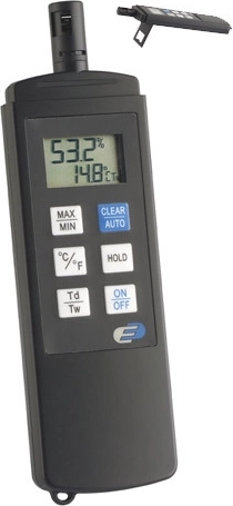 Digitalni termometer in higrometer TFA Dewpoint Pro s sponko