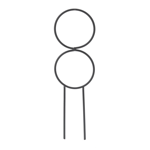 Set kovinskih opor za sobne rastline 12 × 40 cm, zelena, 3 kosi