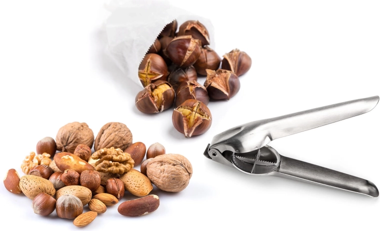 Močan vzvodni mehanizem za trde lupine