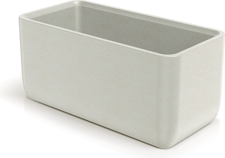 Cvetlični korito MOLTA CASE 80 cm – peščeni plastični koritnik