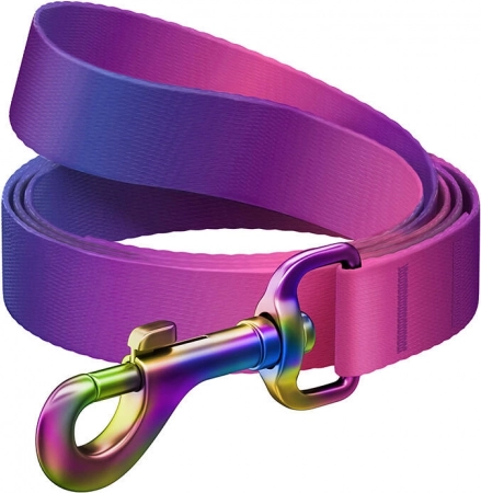 Waudog gradient povodec za pse, vijoličen