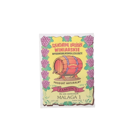 Vinske kvasovke Malaga 1 za desertna in sadna vina 5 g
