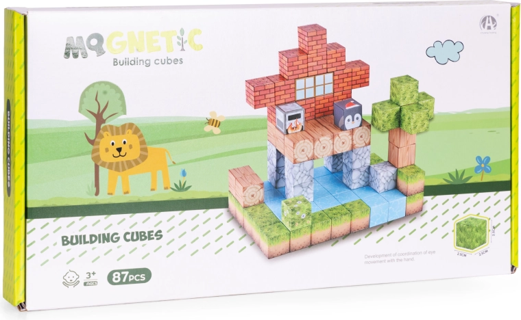 Magnetne kocke, ki držijo obliko