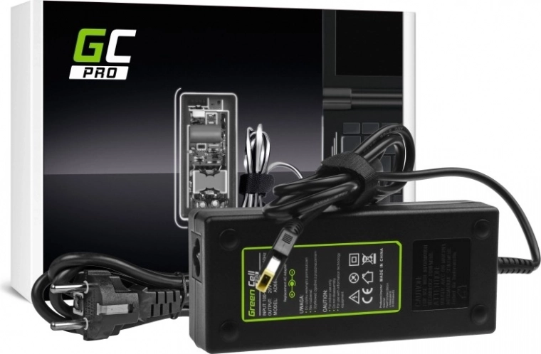 Napajalni adapter Green Cell Pro 135 W za Lenovo IdeaPad in Legion (20 V, 6,75 A, Slim Tip)