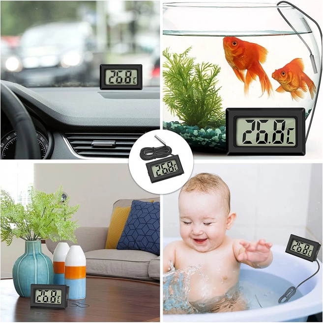Panelni termometer z LCD zaslonom