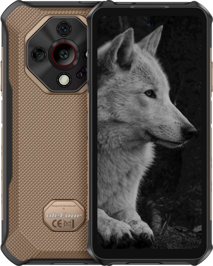 Vzdržljiv pametni telefon Ulefone Armor X16 Pro 5G 8/256 GB rjav