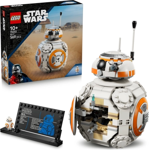 LEGO Star Wars BB‑8 – sestavljivi droid za razstavljenje