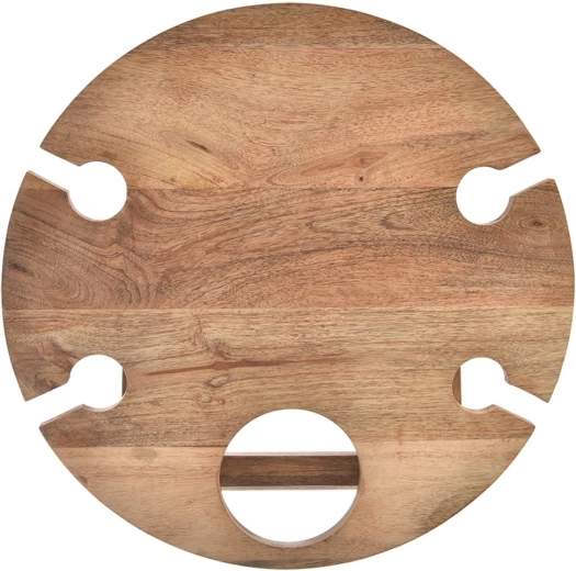 Držala za steklenico in štiri kozarce