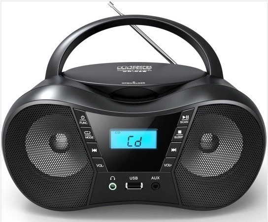 Prenosen CD predvajalnik z USB in Bluetooth