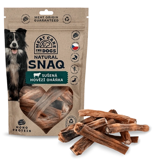 Posušen goveji rep za pse DOG SNAQ 200 g