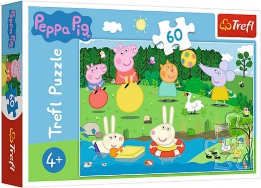 Sestavljanka 60 kosov – počitniška zabava PEPA PIG