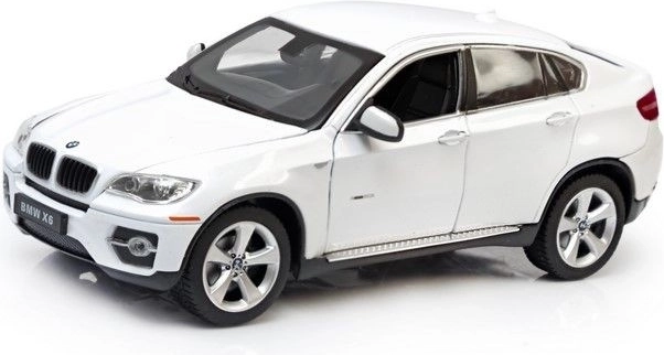 BMW X6 Rastar Model Car in 1:24 Scale – White