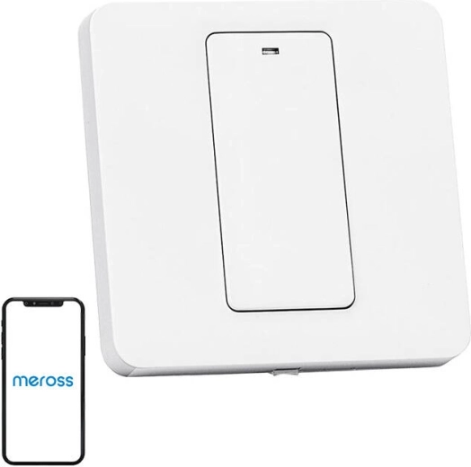 Pametno stensko stikalo Wi‑Fi MEROSS MSS510X EU s podporo za HomeKit