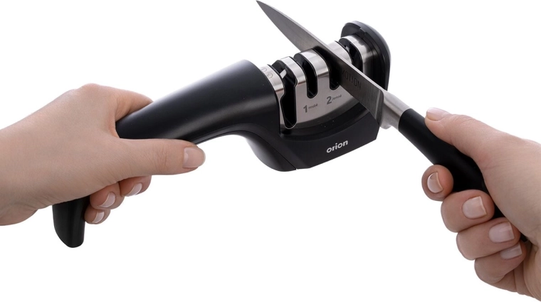Three-stage sharpening
