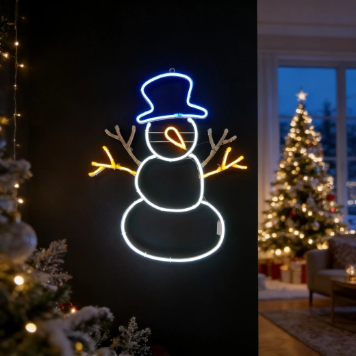 Striking multicolour LED neon