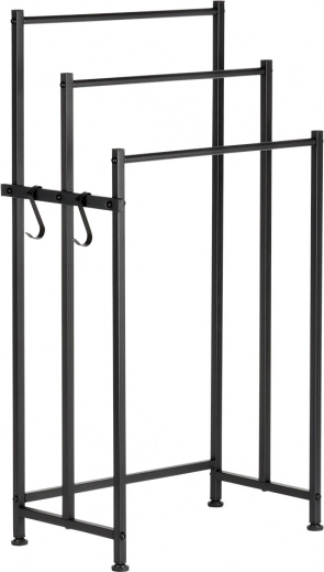 Tri odlagalne prečke za več brisač