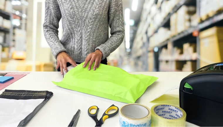 Idealno za spletne trgovine in redne odpošiljke