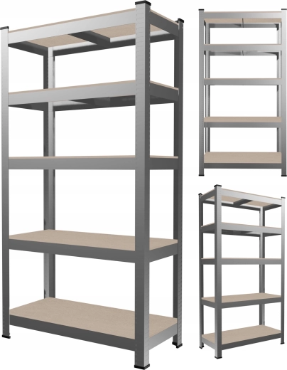 Stabilna jeklena konstrukcija z MDF