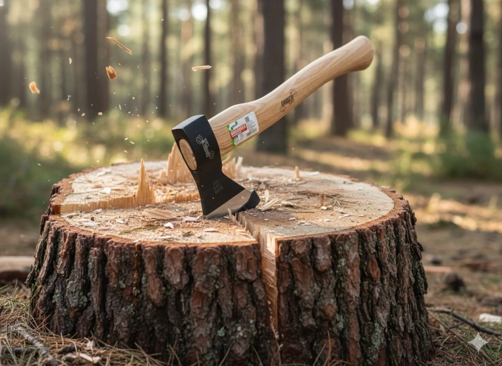 Ergonomski leseni ročaj