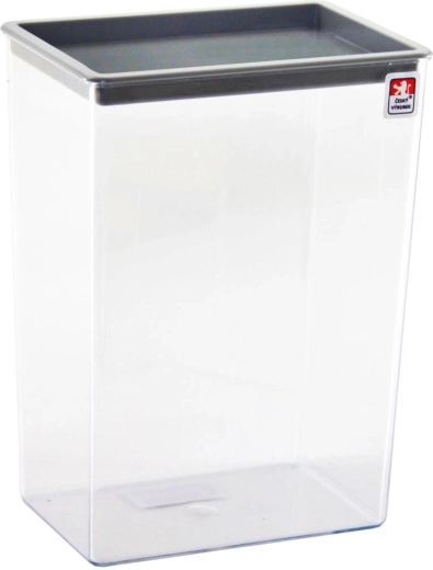 Posoda za suhe živila 2 l – visoka pravokotna, mešanica barv