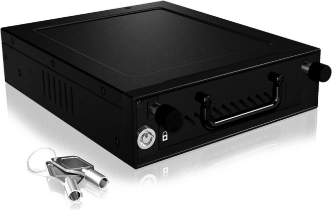 Icy Box notranje ohišje za 3,5" in 2,5" HDD/SSD SATA/SAS v 5,25" režo