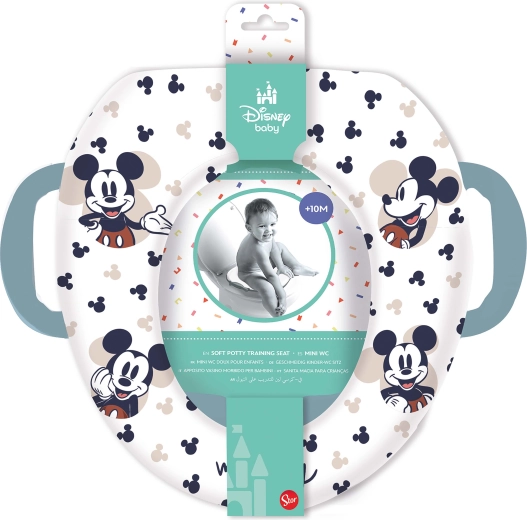 Mehko WC sedišče z ročaji MICKEY