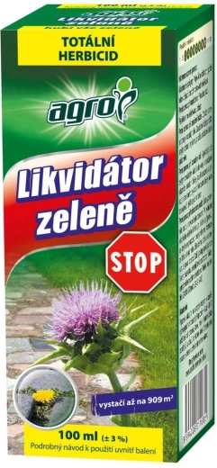 STOP Uničevalec zelenja 100 ml – popolni sistemični herbicid
