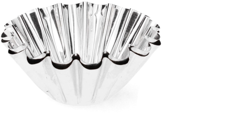 Komplet kovinskih modelov za mafine Classic, premer 9,6 cm, 2 kosa