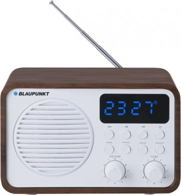 Prenosni radio FM PLL Bluetooth SD/USB/AUX/Ura/Budilka z baterijo