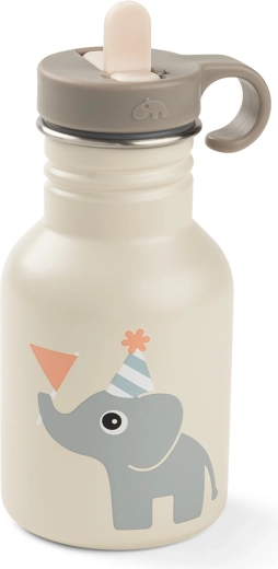 Done by Deer nerjaveča otroška steklenička Celebration peščena 350 ml