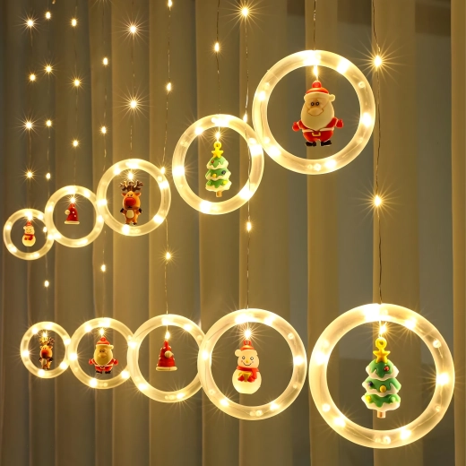 110 LED bulbs for a warm atmosphere