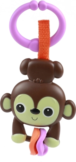 Rattle with a cheerful animal design