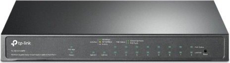 Stikalo TP-Link SG1210MPE Smart 8× Gigabit PoE+ z 1× Gigabit in 1× SFP