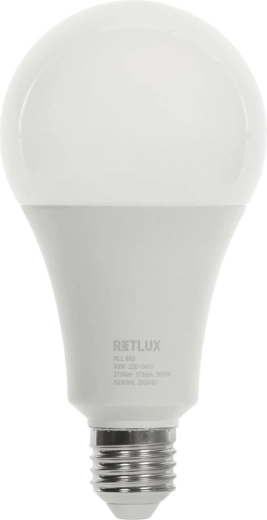 Retlux classic E27 20 W LED bulb, warm white