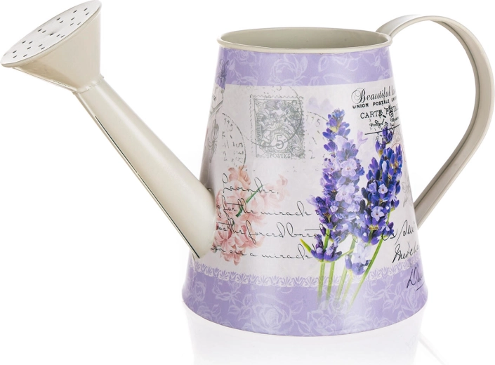 Pločevinasta zalivalka LAVENDER 28,5 × 13 × 13,5 cm