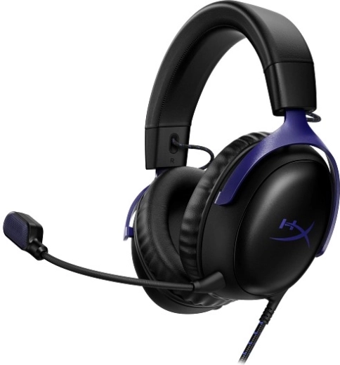 HyperX Cloud III igralne slušalke črne/modre
