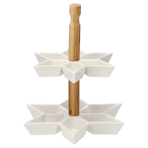 Udobno prenašanje zahvaljujoč bambusnemu ročaju