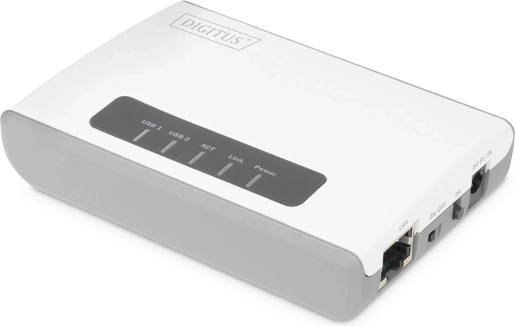 Digitus večnamenski brezžični USB strežnik 2.0, 300 Mb/s